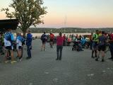 Wassersportheim Gatow: Erst mal ne Wurst, dann noch nach Hause. War trotz der Qual ein super Tag draußen in der Sonne auf dem Rad